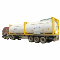  ASME 표준 LPG ISO 탱크 콘테이너 20FT 24000L