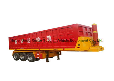중국 3개의 차축은 트럭을 위한 트레일러/후방 하치장 세미트레일러를 반 기울이기 50 - 60 톤 끝냅니다 협력 업체