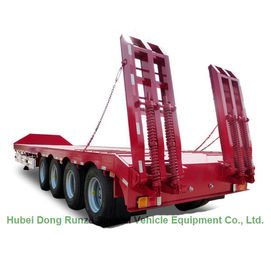 중국 반 거위 목 모양의 관 Transportion 무거운 기계 로우 침대 트레일러 40 톤, 60톤, 80톤 협력 업체