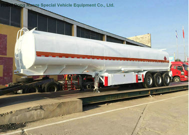 중국 디젤, 기름, 가솔린, 등유 수송 40톤를 위한 반 40m3 스테인리스 연료 유조선 트레일러 3 차축 협력 업체