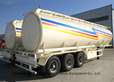 중국 디젤, 기름, 가솔린, 등유 45000리터Transport를 위한 액체 가연물 반 탱크 유조선 트레일러 3 차축 협력 업체