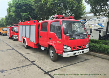 중국 불 펌프 3000리터를 가진 ISUZU NKR 600P 물 탱크 불 싸움 트럭 협력 업체