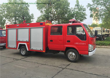 중국 ISUZU 100P 98HP 2000L 불 싸움 트럭, 물/거품 소방차 트럭 유로 5 협력 업체
