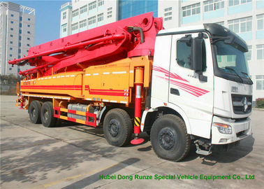 중국 Beiben V3 35m -51m 소형 구체 펌프 트럭, 트럭은 구체 펌프를 거치했습니다 협력 업체