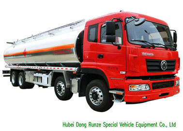 중국 DFAC 알루미늄 합금 기름 액체 유조 트럭 28000 - 32000L 적재 능력 협력 업체