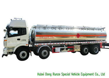 중국 디젤 엔진 수송 28CBM를 위한 FO톤 8x2 알루미늄 합금 연료유 납품 트럭 협력 업체
