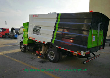 중국 옥외 DFAC 도로 청소 차량, 5000L 패물 800L 물을 가진 거리 세척 트럭 협력 업체