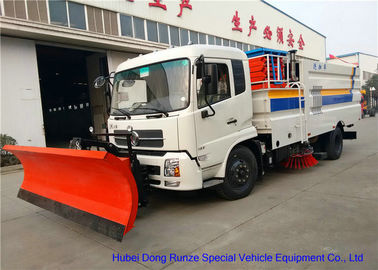 중국 유압을 가진 다기능 거리 세척 트럭은 Manlift/삽 솔을 가위로 자릅니다 협력 업체
