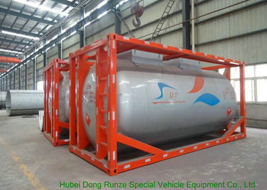 중국 메탄올 CH3OH 수송과 저장을 위한 국제적인 ISO 탱크 콘테이너 20FT/30FT 협력 업체