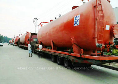 중국 80000리터 염산 저장 탱크 미끄럼은 저장/수송을 위해 거치했습니다 협력 업체