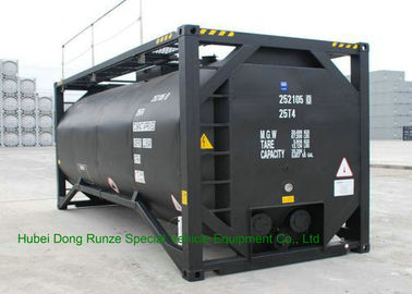 중국 가연 광물/원유/낮게 위험한 액체를 위한 20 발 ISO 탱크 콘테이너를 가열하는 유엔 T3 협력 업체