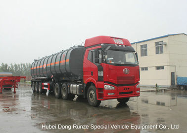 중국 30000L -45000L 수용량 플루오르 실리 릭 산/헥사 플루오로 실리 식 산을 위한 화학 유조 트럭 협력 업체