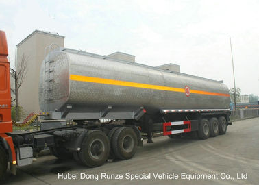 중국 가성소다를 위한 스테인리스 닦은 탱크를 가진 액체 알칼리 유조선 트레일러 협력 업체