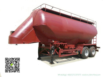 중국 밀 - 콩 곡물 대량 탱크 트레일러 수송을 위한 2 /3 차축 사일로 탱크 부피 유조선 트레일러 협력 업체