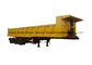 3개의 차축은 트럭을 위한 트레일러/후방 하치장 세미트레일러를 반 기울이기 50 - 60 톤 끝냅니다 협력 업체