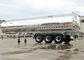 알루미늄 연료 유조선 액체 가연물 석유 도로에 의한 수송 44000 리터 3 차축 협력 업체