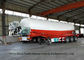 건조한 대량 시멘트 납품 80톤 65000L를 위한 세 배 반 차축 강철 탱크 트레일러 협력 업체