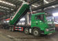HOWO 8x4 부패시키는 진공 트럭, 하수 오물 제거 트럭 고용량 협력 업체