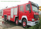 물 탱크를 가진 다 목적 HOWO 8x4 불 Pumper 트럭 불 싸움을 위한 24 톤 협력 업체