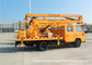 JMC 14-16m 4x2 두 배 오두막 높은 가동 일을 위한 공중 플랫폼 트럭 협력 업체