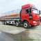 FAW 8X4 알루미늄 도로 연료 수송 30000L를 위한 액체 유조 트럭 협력 업체