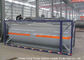 20FT 염산 ISO 탱크 콘테이너 강철에 의하여 일렬로 세워지는 PE 16mm 20000L-22000L 협력 업체