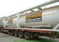 20FT 대량 시멘트 탱크 콘테이너 20000L - 탄소 강철 구조를 가진 22500L 협력 업체