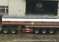 SS 질산암모늄/액체 녹은 황 납품을 위한 화학 유조 트럭 협력 업체