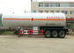액체 휘발유 가스, 부탄, 프로판 수송을 위한 반 50 m3 탱크 트레일러 협력 업체