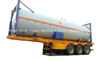 도로 수송 LPG 가스 프로판, 액체 이산화황, 액체 가스, 이소 부탄, 디메틸 에테르 30cbm를위한 30FT ISO 탱크 콘테이너