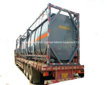 과산화수소 (H2O2 최대 30 %) 인산 (H3PO4 10 % -85 %) 도로 운송 21cbm 용 20FT 탱크 컨테이너