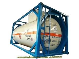 20FT ISO 액체 염소 탱크 콘테이너 21,670 리터 (CL2)