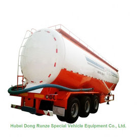 중국 건조한 대량 시멘트 납품 80톤 65000L를 위한 세 배 반 차축 강철 탱크 트레일러 협력 업체