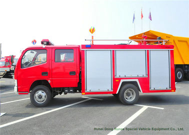 중국 구조 4x2 95HP 물 탱크 불 싸움 트럭, 가벼운 의무 불 텐더 차량은 단식합니다 협력 업체