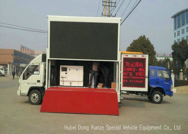 중국 LED 영상 광고를 위한 Forland 4X2 야외 활동 이동할 수 있는 LED 이동할 수 있는 트럭 협력 업체