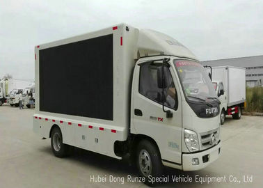 중국 FO톤 4X2 유효한 옥외 발광 다이오드 표시 광고 트럭 P6/P8/P10/P12 협력 업체