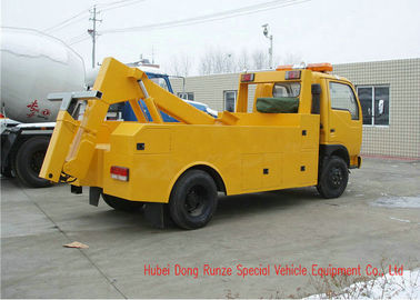 중국 DFAC 6 톤 빛 의무 6개의 바퀴를 가진 통합 구조차 견인 트럭 복구 차량 협력 업체