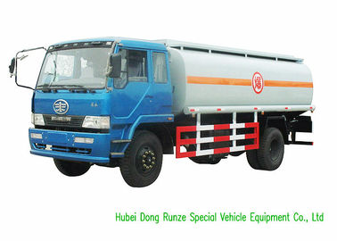 중국 FAW 4x2 14000Liter 차량 급유를 위한 액체 유조 트럭 연료 유조 트럭 협력 업체
