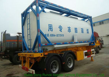 중국 에틸렌 글리콜을 위한 고강도 ISO 탱크 콘테이너, ISO 부피 액체 콘테이너 협력 업체