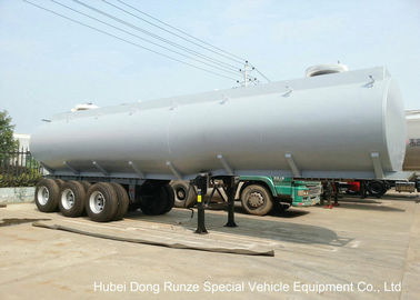 중국 수송 표백제, 염산을 위한 강철에 의하여 일렬로 세워지는 PE 도로 화학 탱크 트레일러 협력 업체