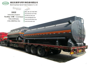 중국 화학 산성 탱크 몸 콘테이너를 가진 화학 액체 유조선 몸은 트레일러 도로에 의한 수송 WhsApp를 잠급니다: +8615271357675 협력 업체