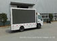 ISUZU 판매 촉진 광고를 위한 가벼운 상자를 말기를 가진 이동할 수 있는 LED 게시판 트럭 협력 업체