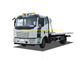 FAW 8 톤 도로 차 SUV 차량 운송업자를 위한 평상형 트레일러 회복 트럭 구조차 협력 업체